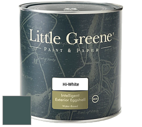 Краска Little Greene Intelligent Exterior Eggshell полуматовая водная краска цвет LGGr312 Harley Green