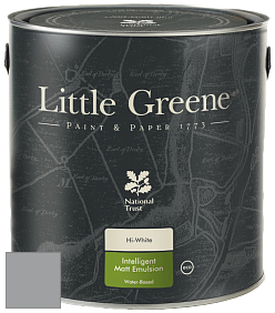 Краска Little Greene Ultimatt Intelligent Matt Emulsion матовая моющаяся краска цвет RAL 7004 