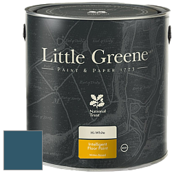 Краска Little Greene Intelligent Floor Paint полуглянцевая быстросохнущая краска цвет NCS S 6030-B 