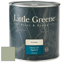 Краска Little Greene Interior Oil Eggshell полуматовая масляная краска цвет LG295 Boringdon Green