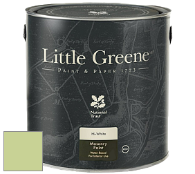 Краска Little Greene Intelligent Masonry Paint матовая колеруемая краска цвет LG90 Eau-de-Nil