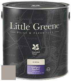 Краска Little Greene Intelligent Eggshell полуматовая моющаяся краска цвет LG245 Perennial Grey