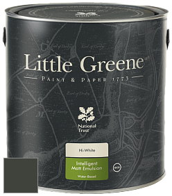 Краска Little Greene Ultimatt Intelligent Matt Emulsion матовая моющаяся краска цвет RAL 6006 