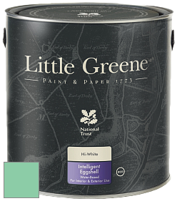 Краска Little Greene Intelligent Eggshell полуматовая моющаяся краска цвет NCS S 1040-G 