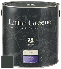 Краска Little Greene Intelligent Eggshell полуматовая моющаяся краска цвет NCS S 8505-G 
