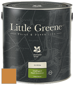 Краска Little Greene Ultimatt Intelligent Matt Emulsion матовая моющаяся краска цвет LG350 Ashes of Marigold