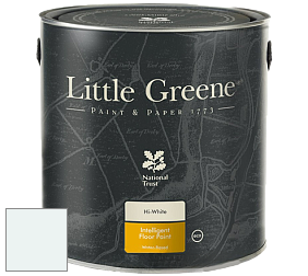Краска Little Greene Intelligent Floor Paint полуглянцевая быстросохнущая краска цвет LG364 Celestial Blue - Pale