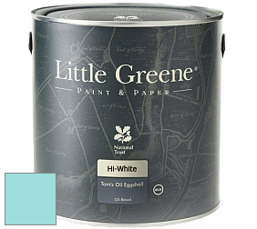 Краска Little Greene Tom’s Oil Eggshell полуматовая масляная краска цвет NCS S 0530-B40G 