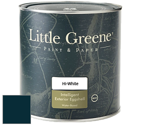 Краска Little Greene Intelligent Exterior Eggshell полуматовая водная краска цвет LG208 Hicks Blue