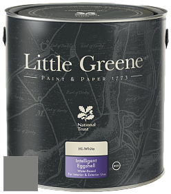 Краска Little Greene Intelligent Eggshell полуматовая моющаяся краска цвет NCS S 5502-G50Y 
