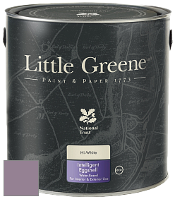 Краска Little Greene Intelligent Eggshell полуматовая моющаяся краска цвет NCS S 4020-R40B 