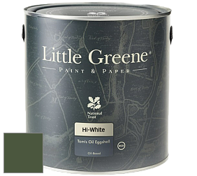 Краска Little Greene Tom’s Oil Eggshell полуматовая масляная краска цвет RAL 6003 