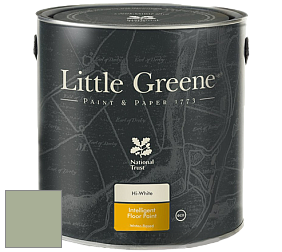 Краска Little Greene Intelligent Floor Paint полуглянцевая быстросохнущая краска цвет LG295 Boringdon Green