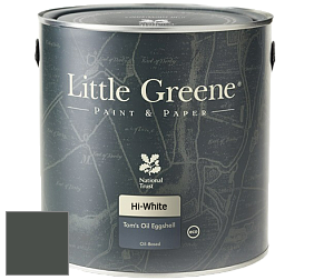 Краска Little Greene Tom’s Oil Eggshell полуматовая масляная краска цвет NCS S 8005-G20Y 