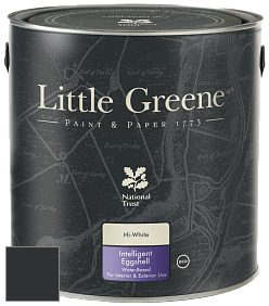Краска Little Greene Intelligent Eggshell полуматовая моющаяся краска цвет RAL 7021 