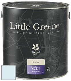 Краска Little Greene Intelligent Eggshell полуматовая моющаяся краска цвет LG248 Delicate Blue