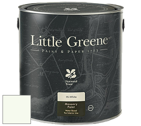 Краска Little Greene Intelligent Masonry Paint матовая колеруемая краска цвет LG346 Haye White