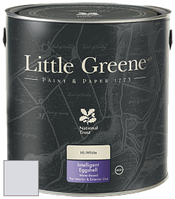 Краска Little Greene Intelligent Eggshell полуматовая моющаяся краска цвет NCS S 1005-R60B 
