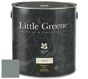 Краска Little Greene Intelligent Masonry Paint матовая колеруемая краска цвет NCS S 5005-B80G 