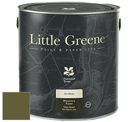 Краска Little Greene Intelligent Masonry Paint матовая колеруемая краска цвет NCS S 5540-G50Y 
