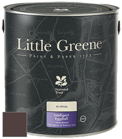 Краска Little Greene Intelligent Eggshell полуматовая моющаяся краска цвет NCS S 8010-Y90R 