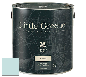 Краска Little Greene Absolute Matt Emulsion матовая краска для потолка цвет LG102 Gentle Sky
