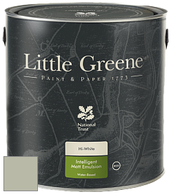 Краска Little Greene Ultimatt Intelligent Matt Emulsion матовая моющаяся краска цвет RAL 7032 