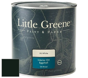 Краска Little Greene Interior Oil Eggshell полуматовая масляная краска цвет LGGr216 Obsidian Green