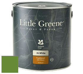 Краска Little Greene Traditional Oil Gloss высокоглянцевая масляная краска цвет NCS S 2570-G30Y 