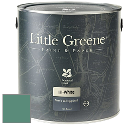 Краска Little Greene Tom’s Oil Eggshell полуматовая масляная краска цвет NCS S 4030-B90G 