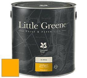 Краска Little Greene Intelligent Floor Paint полуглянцевая быстросохнущая краска цвет RAL 1028 