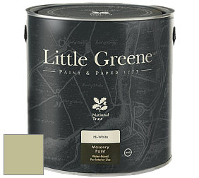 Краска Little Greene Intelligent Masonry Paint матовая колеруемая краска цвет NCS S 2020-G60Y 