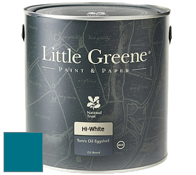 Краска Little Greene Tom’s Oil Eggshell полуматовая масляная краска цвет NCS S 4050-B10G 