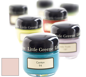 Краска Little Greene Sample Pot баночка краски цвет LG220 Pink Slip