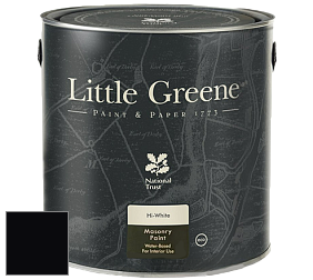 Краска Little Greene Intelligent Masonry Paint матовая колеруемая краска цвет RAL 9005 