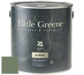 Краска Little Greene Tom’s Oil Eggshell полуматовая масляная краска цвет NCS S 5020-G30Y 