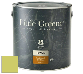 Краска Little Greene Traditional Oil Gloss высокоглянцевая масляная краска цвет NCS S 1050-G60Y 