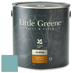 Краска Little Greene Traditional Oil Gloss высокоглянцевая масляная краска цвет RAL 6034 