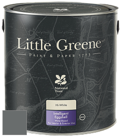 Краска Little Greene Intelligent Eggshell полуматовая моющаяся краска цвет NCS S 6502-B50G 
