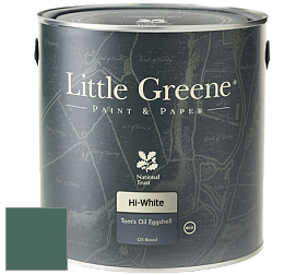 Краска Little Greene Tom’s Oil Eggshell полуматовая масляная краска цвет NCS S 6020-B90G 