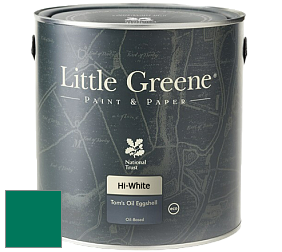 Краска Little Greene Tom’s Oil Eggshell полуматовая масляная краска цвет NCS S 4050-B90G 