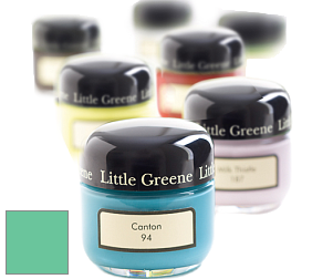 Краска Little Greene Sample Pot баночка краски цвет LG92 Green Verditer