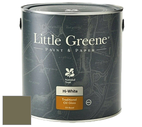 Краска Little Greene Traditional Oil Gloss высокоглянцевая масляная краска цвет NCS S 6020-G70Y 