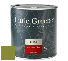 Краска Little Greene Intelligent Gloss глянцевая моющаяся краска цвет NCS S 3060-G50Y 