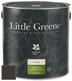 Краска Little Greene Ultimatt Intelligent Matt Emulsion матовая моющаяся краска цвет RAL 6022 