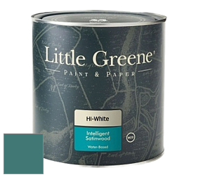 Краска Little Greene Intelligent Satinwood полуглянцевая моющаяся краска цвет NCS S 5030-B50G 
