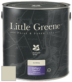 Краска Little Greene Intelligent Eggshell полуматовая моющаяся краска цвет LG270 Green Stone