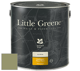 Краска Little Greene Intelligent Floor Paint полуглянцевая быстросохнущая краска цвет LG302 Sir Lutyen's Sage
