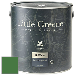 Краска Little Greene Tom’s Oil Eggshell полуматовая масляная краска цвет NCS S 3560-G20Y 