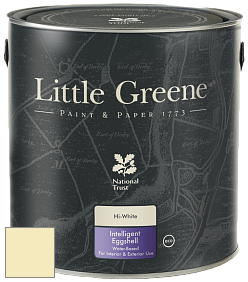 Краска Little Greene Intelligent Eggshell полуматовая моющаяся краска цвет NCS S 0515-G90Y 